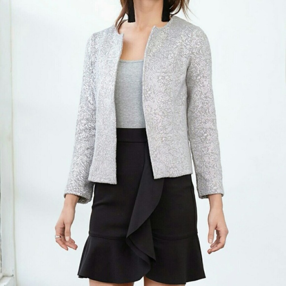 three dots knit jacket